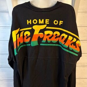 PANIC! AT THE DISCO Home of The Freaks Black Long Sleeve Graphic Tee